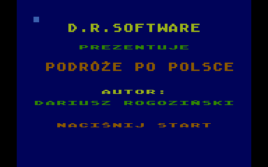 Podroze po Polsce atari screenshot