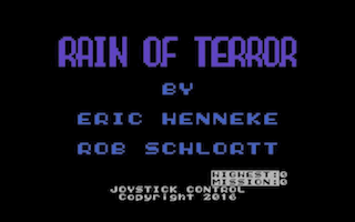 Rain of Terror atari screenshot