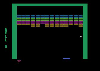 Super Breakout atari screenshot