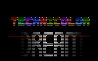 Technicolor Dream Demo atari screenshot