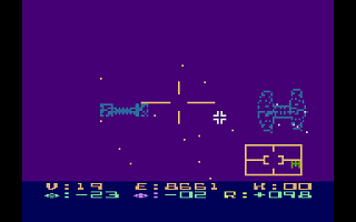 Star Raiders II atari screenshot