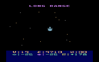 Star Raiders II atari screenshot