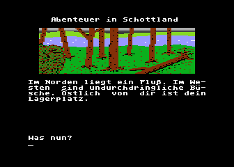 Abenteuer in Schottland atari screenshot