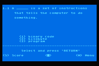 Academy on Computers - Atari Self-Tests