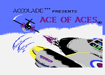 Ace of Aces atari screenshot