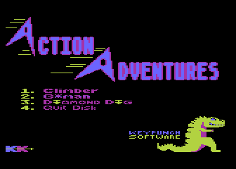 Action Adventures atari screenshot