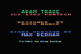 Adam-Trace atari screenshot