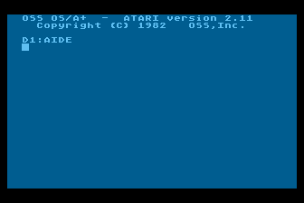 AiDE - Absolute Disk Editor atari screenshot