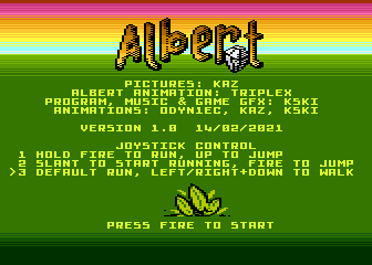 Albert atari screenshot