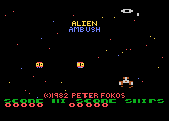 Alien Ambush atari screenshot