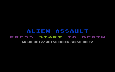 Alien Assault atari screenshot
