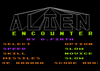 Alien Encounter atari screenshot