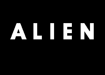 Alien atari screenshot