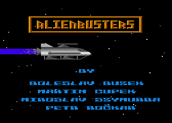Alienbusters atari screenshot