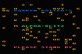 Alpha-Blitz atari screenshot