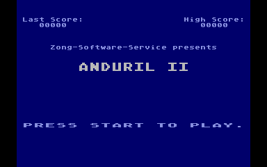 Anduril II atari screenshot