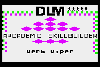 Arcademic Skill Builders - Verb Viper atari screenshot
