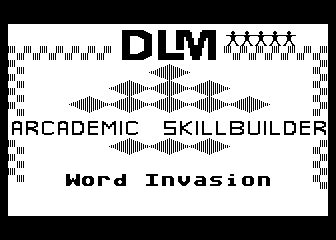 Arcademic Skill Builders - Word Invasion atari screenshot