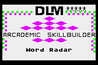 Arcademic Skill Builders - Word Radar atari screenshot