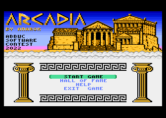 Arcadia atari screenshot
