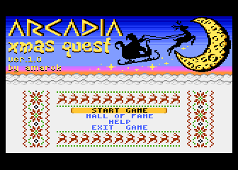 Arcadia - Xmas Quest atari screenshot