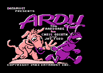 Ardy the Aardvark atari screenshot