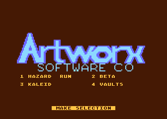 Artworx Demo Disk atari screenshot