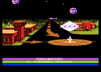Astro Chase atari screenshot