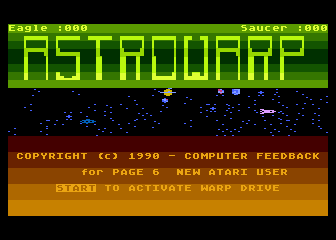 Astrowarp atari screenshot