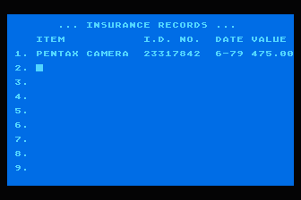 Atari 400 Demonstration Kit atari screenshot
