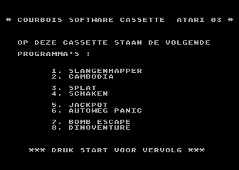 Atari Cassette 03 atari screenshot