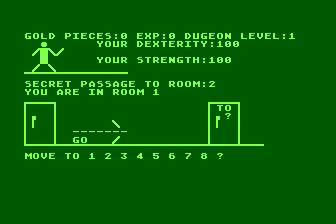 Atari Dungeon atari screenshot
