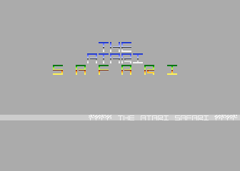 Atari Safari atari screenshot