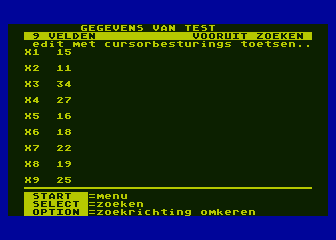 Atari Statistieken atari screenshot