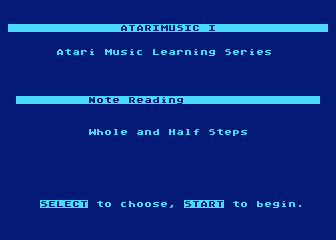 AtariMusic I atari screenshot