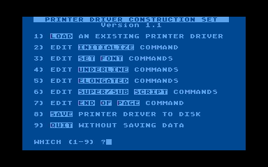 Atariwriter Printer Drivers atari screenshot