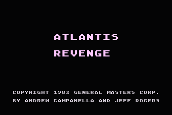 Atlantis Conflict atari screenshot