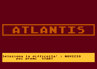Atlantis - Ultimo Uomo atari screenshot