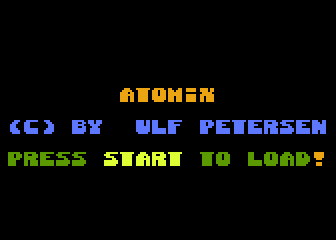 Atomics atari screenshot