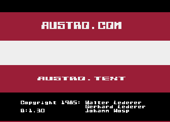 Austro.Text atari screenshot