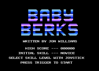Baby Berks atari screenshot