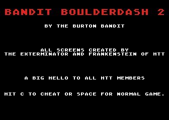 Bandit Boulder Dash 02 atari screenshot