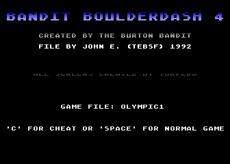 Bandit Boulder Dash 04 atari screenshot