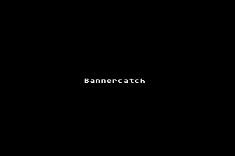 Bannercatch atari screenshot