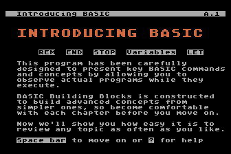 BASIC Building Blocks atari screenshot
