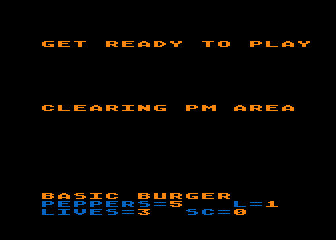 Basic Burger atari screenshot