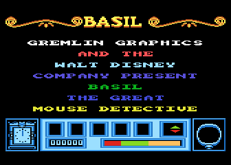 Basil the Great Mouse Detective atari screenshot