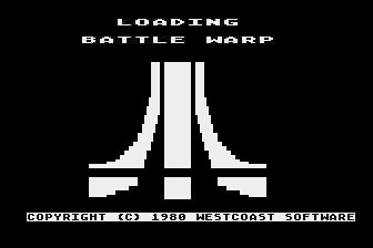 Battle Warp atari screenshot