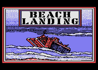 Beach Landing atari screenshot
