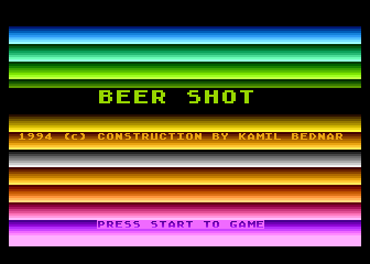 Beer Shot atari screenshot